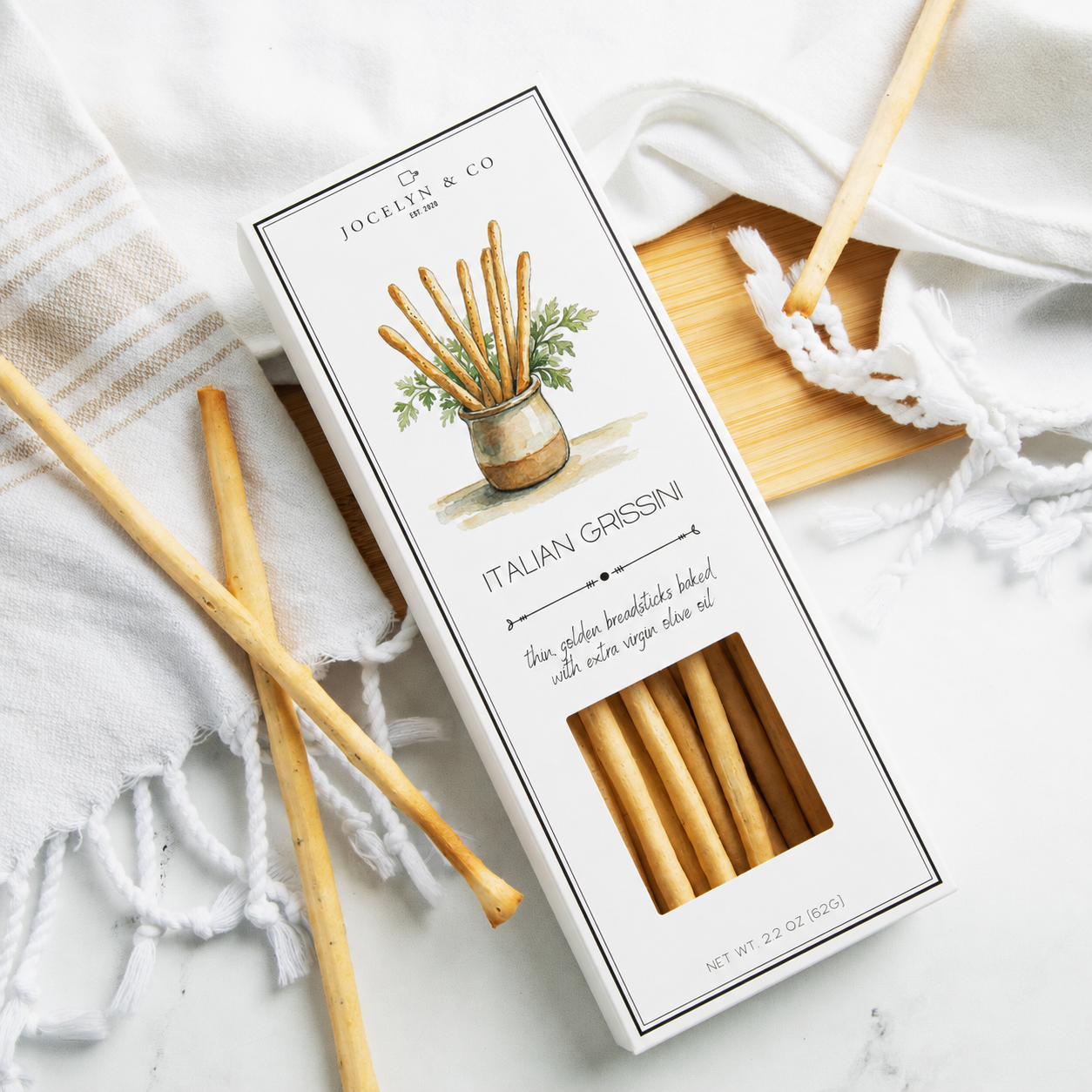 Italian Grissini breadsticks