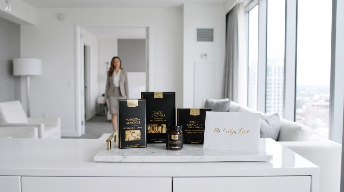In-room food amenities