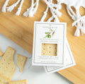 Jocelyn & Co. Olive Oil & Sea Salt Mini Crackers — rectangular box