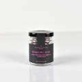 Jocelyn & Co. Sparkling Rose Cordials, in a black-lidded jar against a light background