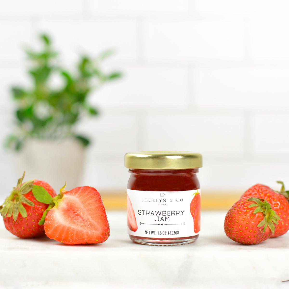 Jocelyn & Co. Strawberry Jam — jar
