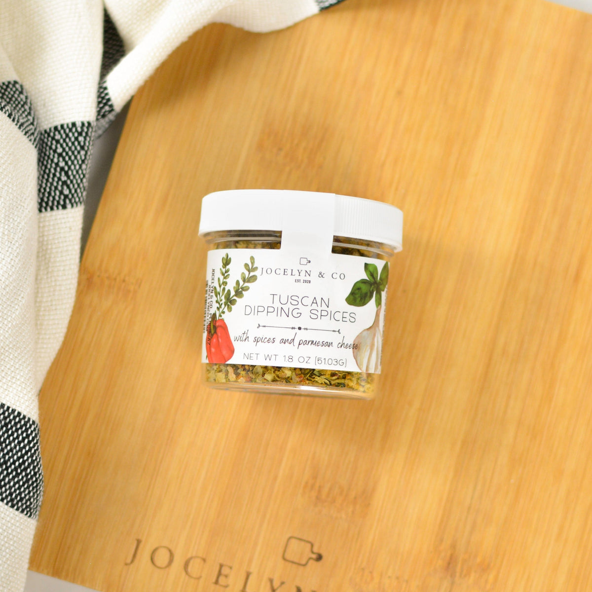 Jocelyn & Co. Tuscan Dipping Spices — jar