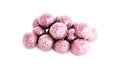 Sparkling Rose Cordials with a shimmering pink coating