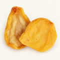 Sweet Dried Pears, styled as a small pile on warm ivory